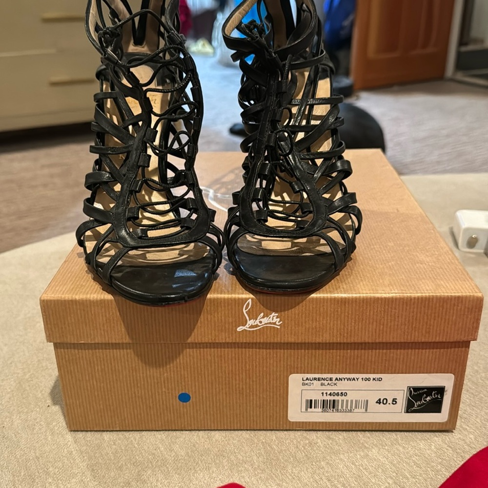 Christian Louboutin Laurence Anyway 100 KID Black